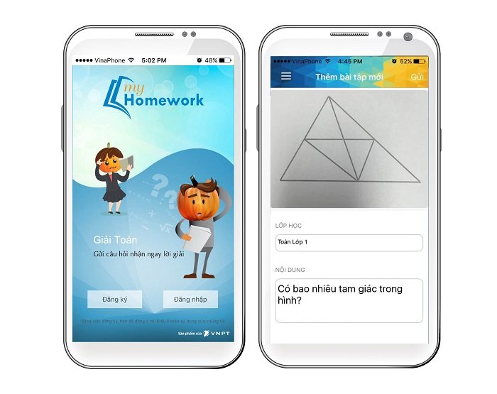 Ra mắt ứng dụng hỗ trợ giải bài tập Toán myHomework